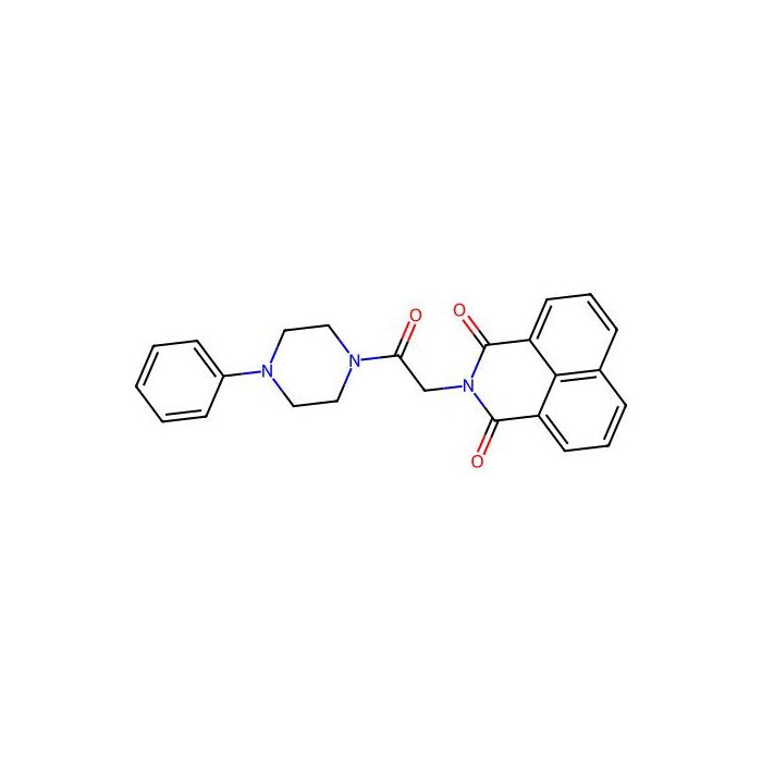 2-(2-oxo-2-(4-phenylpiperazin-1-yl)ethyl)-1H-benzo[de]isoquinoline-1,3(2H)-dione -  CAS No(326889-78-5) by Aladdin Scientific