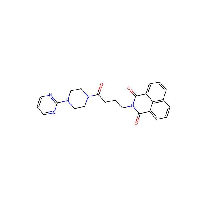 2-(4-oxo-4-(4-(pyrimidin-2-yl)piperazin-1-yl)butyl)-1H-benzo[de]isoquinoline-1,3(2H)-dione -  CAS No(496776-82-0) by Aladdin Scientific