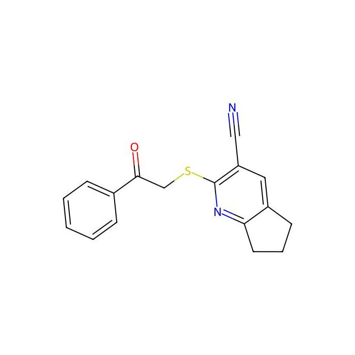 2-((2-oxo-2-phenylethyl)thio)-6,7-dihydro-5H-cyclopenta[b]pyridine-3-carbonitrile -  CAS No(166113-75-3) by Aladdin Scientific