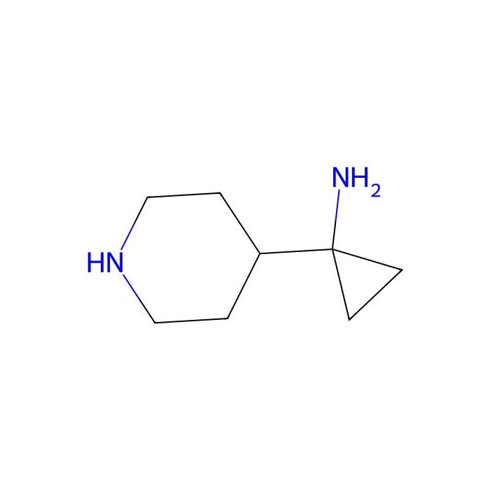 1-(Piperidin-4-yl)cyclopropan-1-amine - ≥98% CAS No(1266132-36-8) by Aladdin Scientific
