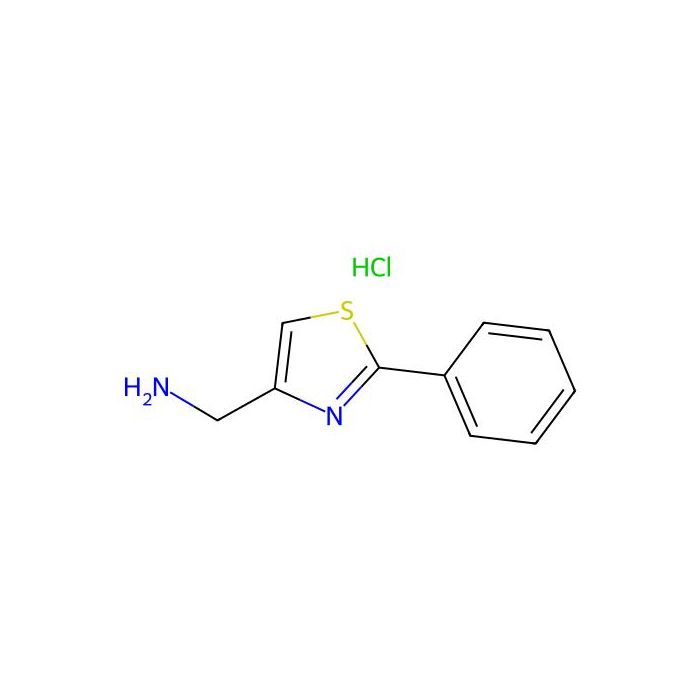 (2-Phenyl-1,3-thiazol-4-yl)methanamine hydrochloride - ≥95% CAS No(857997-89-8) by Aladdin Scientific