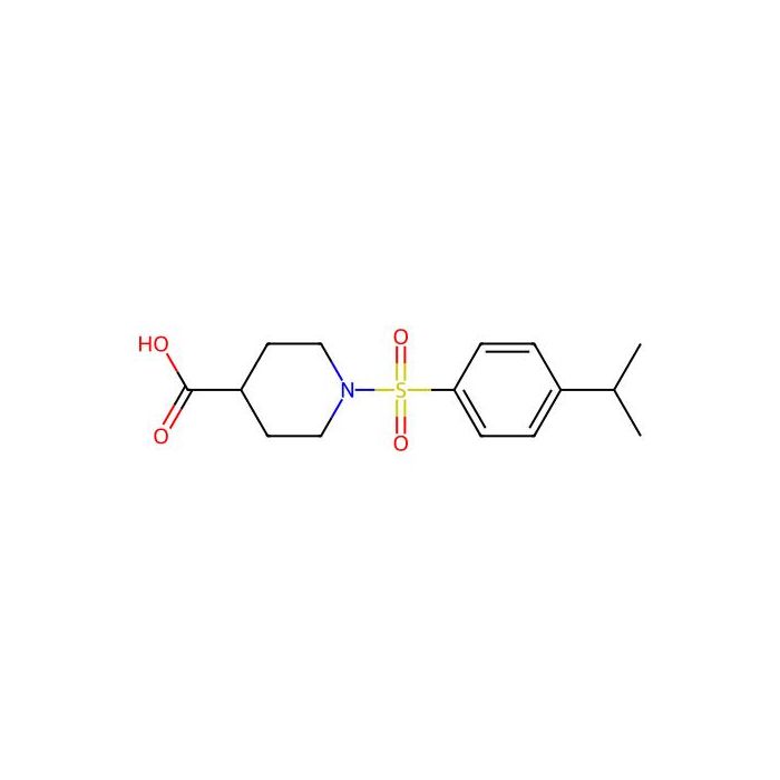 1-[4-(Propan-2-yl)benzenesulfonyl]piperidine-4-carboxylic acid - ≥95% CAS No(727983-30-4) by Aladdin Scientific