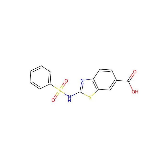 2-[(Phenylsulfonyl)amino]-1,3-benzothiazole-6-carboxylic acid - ≥97% CAS No(929860-30-0) by Aladdin Scientific