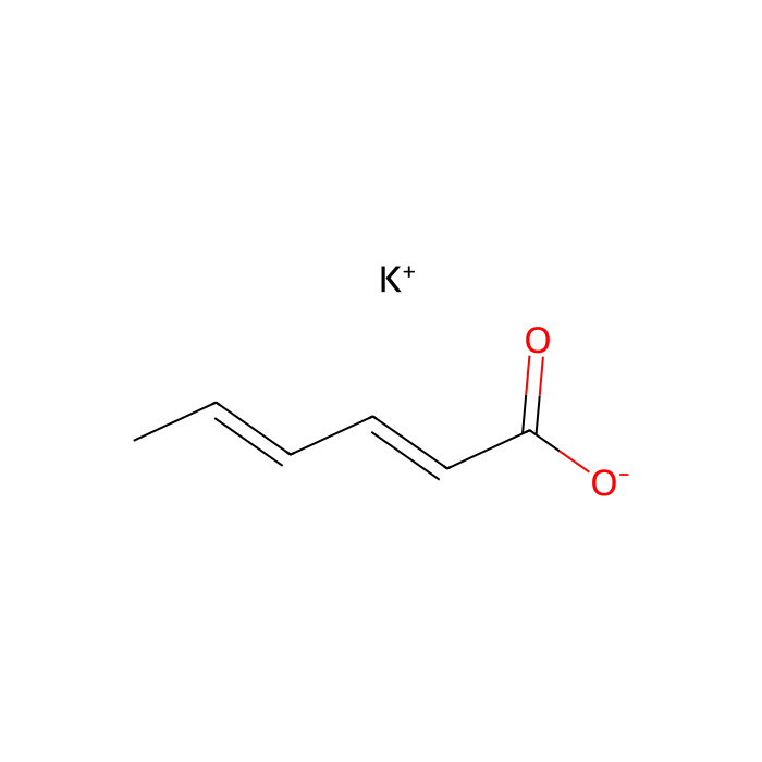 Potassium sorbate - analytical standard CAS No(24634-61-5) by Aladdin Scientific