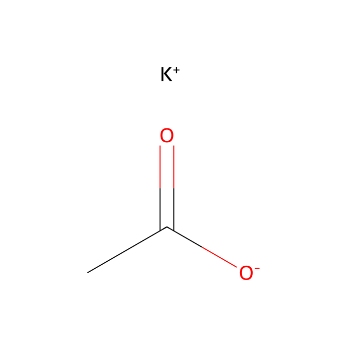 Potassium acetate - AR, ≥99% CAS No(127-08-2) by Aladdin Scientific