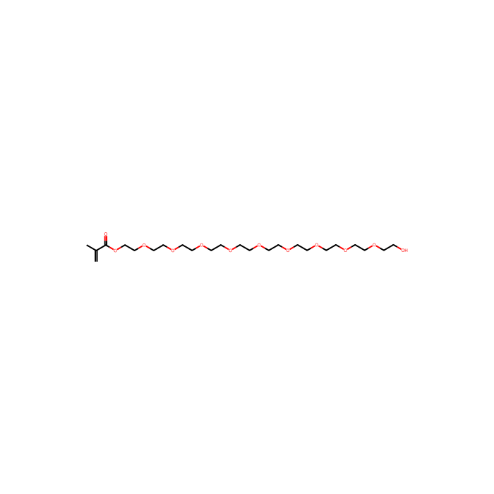 Poly(ethylene glycol) methacrylate - average Mw ~360,contains 500-800 PPM MEHQ stabilizers CAS No(25736-86-1) by Aladdin Scientific