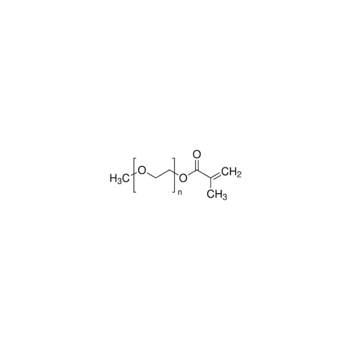 Poly(ethylene glycol) methyl ether methacrylate(PEGMA) - Average molecular weight~475, containing stabilizers MEHQ and BHT CAS No(26915-72-0) by Aladdin Scientific