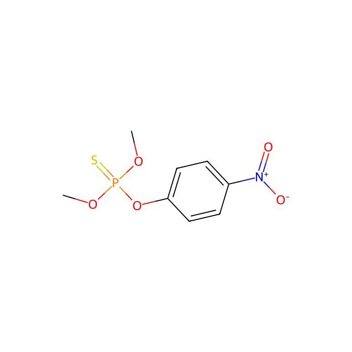 Parathion-methyl solution - analytical standard, 500ug/ml in chloroform CAS No(298-00-0) by Aladdin Scientific