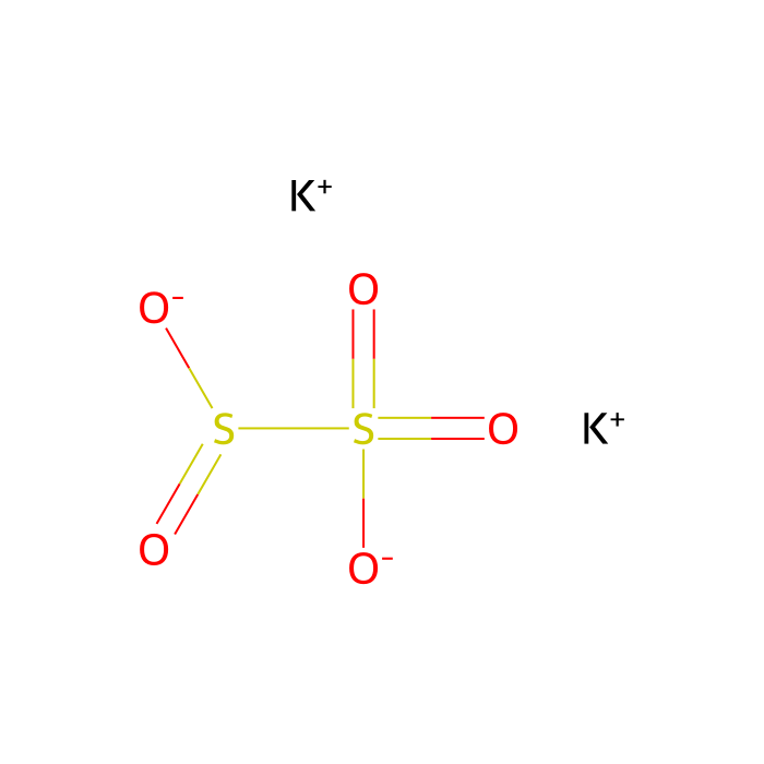 Potassium pyrosulfite - CP, ≥95% CAS No(16731-55-8) by Aladdin Scientific