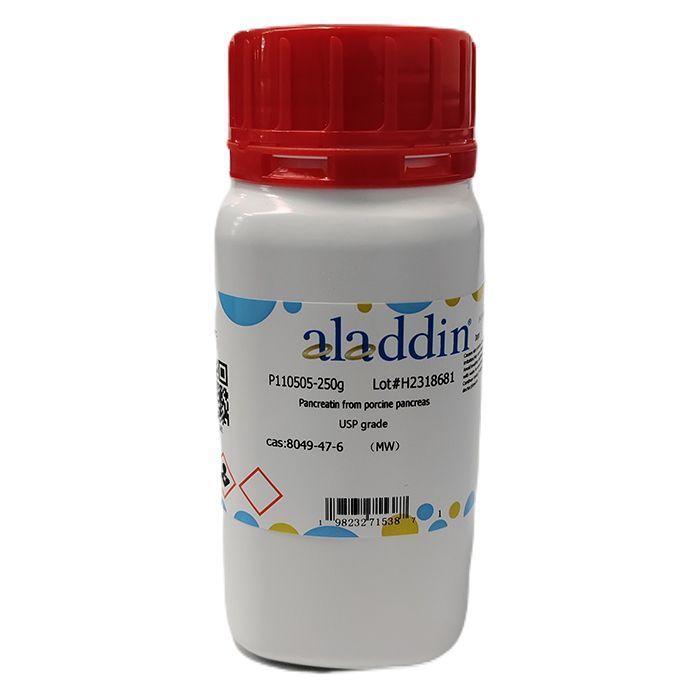 Pancreatin from porcine pancreas -   CAS No(8049-47-6) by Aladdin Scientific
