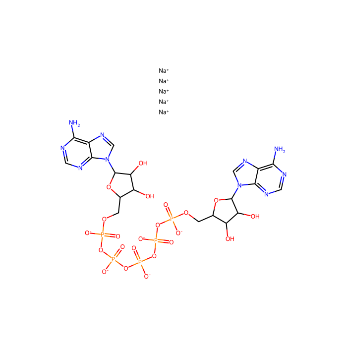 P1,P5-Di(adenosine-5′) pentaphosphate pentasodium - ≥96% CAS No(4097-04-5) by Aladdin Scientific
