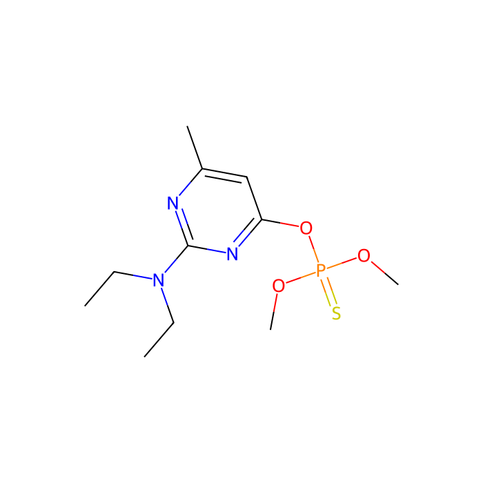 Pirimiphos-methyl solution - analytical standard, 0.100mg/ml in methanol CAS No(29232-93-7) by Aladdin Scientific