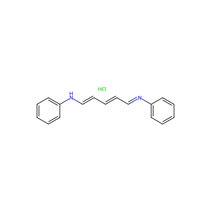 N-[5-(Phenylamino)-2,4-pentadienylidene]aniline monohydrochloride - ≥98% CAS No(1497-49-0) by Aladdin Scientific