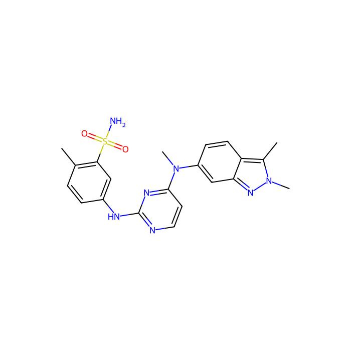 Pazopanib - Moligand™, ≥99% CAS No(444731-52-6) by Aladdin Scientific