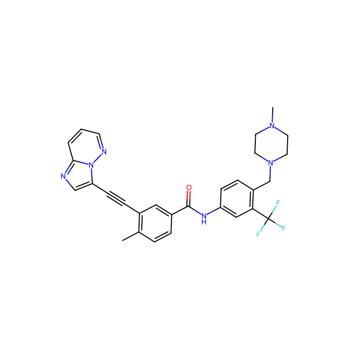 Ponatinib (AP24534) - Moligand™, ≥99% CAS No(943319-70-8) by Aladdin Scientific