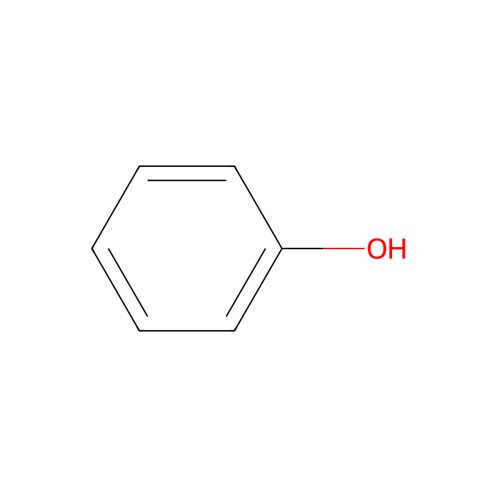 Phenol Standard - 2000ug/ml in high purity Methanol CAS No(108-95-2) by Aladdin Scientific