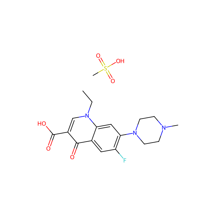 Pefloxacin Mesylate - ≥99% CAS No(70458-95-6) by Aladdin Scientific