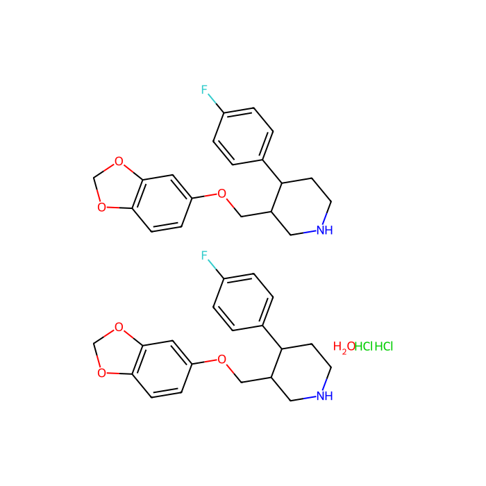 Paroxetine hydrochloride hemihydrate - ≥98%(HPLC) CAS No(110429-35-1) by Aladdin Scientific