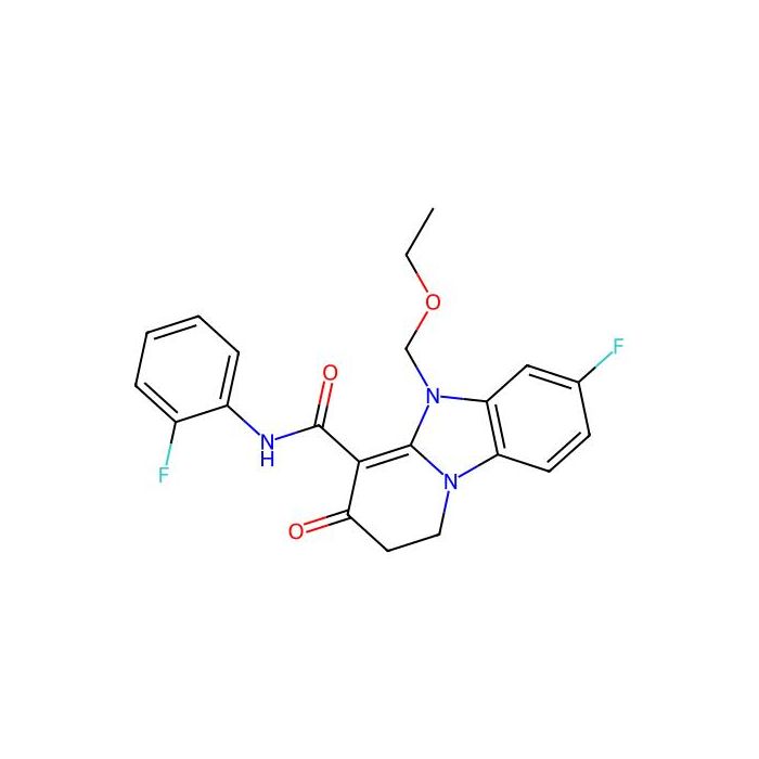 Pyrido[1,2-A]benzimidazole-4-carboxamide, 5-(ethoxymethyl)-7-fluoro-N-(2-fluorophenyl)-1,2,3,5-tetrahydro-3-oxo- -  CAS No(205701-85-5) by Aladdin Scientific