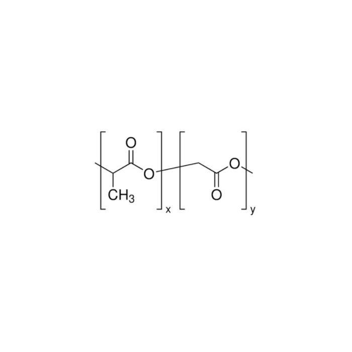 Poly(D,L-lactide-co-glycolide)（PLGA） - ester terminated,lactide:glycolide 75:25,Mw 76000-115000 CAS No(26780-50-7) by Aladdin Scientific
