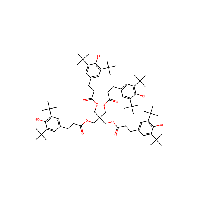 Pentaerythritol tetrakis (3,5-di-tert-butyl-4-hydroxyhydrocinnamate) - ≥95%(HPLC) CAS No(6683-19-8) by Aladdin Scientific