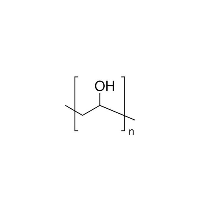 Poly(vinyl alcohol) (PVA) - degree of hydrolysis:98.0-99.0 mol%,Viscosity:5.2-6.0 mPa.s CAS No(9002-89-5) P139533 by Aladdin Scientific