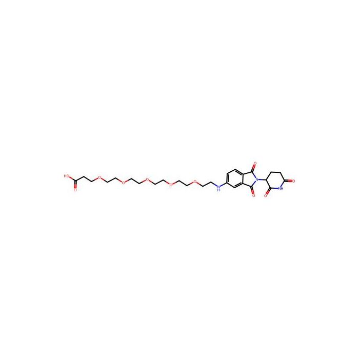 Pomalidomide-5'-PEG5-C2-COOH - Moligand™, 10 mM in DMSO CAS No(2412056-50-7) by Aladdin Scientific