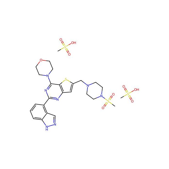 Pictilisib dimethanesulfonate - Moligand™, 10 mM in DMSO CAS No(957054-33-0) by Aladdin Scientific