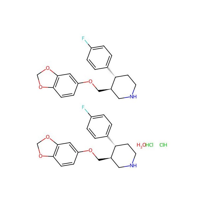 Paroxetine hydrochloride hemihydrate - Moligand™, 10 mM in DMSO CAS No(110429-35-1) by Aladdin Scientific