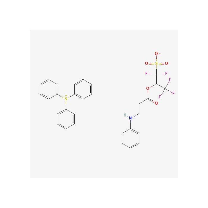 2- (3-anilinopropanoxy) -1,1,3,3,3-pentafluoropropane-1-sulfonate: triphenylthionium salt(1:1) - ≥99%,Single Metal≤20ppb;Total Metal≤100ppb CAS No(1451961-31-1) by Aladdin Scientific
