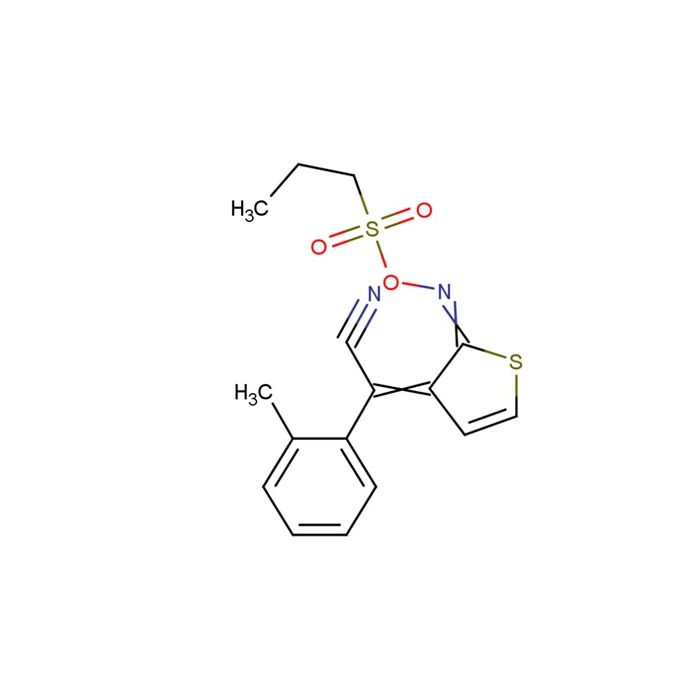 Phenylacetonitrile, 2-methyl - α - [2- [[(propylsulfonyl) oxy] imino] -3 (2H) - thienyl - ≥99%,Single Metal≤200ppb;Total Metal≤300ppb CAS No(852246-55-0) by Aladdin Scientific