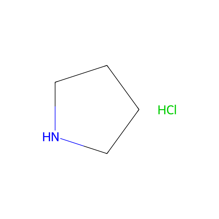 Pyrrolidine Hydrochloride - ≥98%(T) CAS No(25150-61-2) by Aladdin Scientific