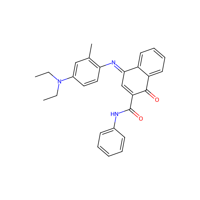 2-Phenylcarbamoyl-1,4-naphthoquinone-4-(4-diethylamino-2-methylphenyl)imine - ≥98%(T) CAS No(102187-19-9) by Aladdin Scientific