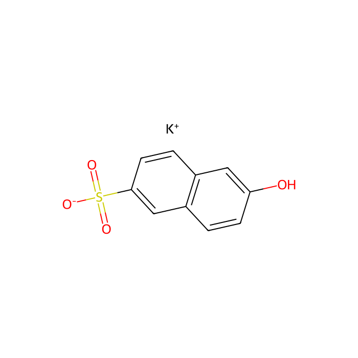 Potassium 6-Hydroxy-2-naphthalenesulfonate - ≥98%(HPLC) CAS No(833-66-9) by Aladdin Scientific