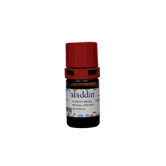 PEG Biotin, mPEG-Biotin - MW 10000 Da  by Aladdin Scientific