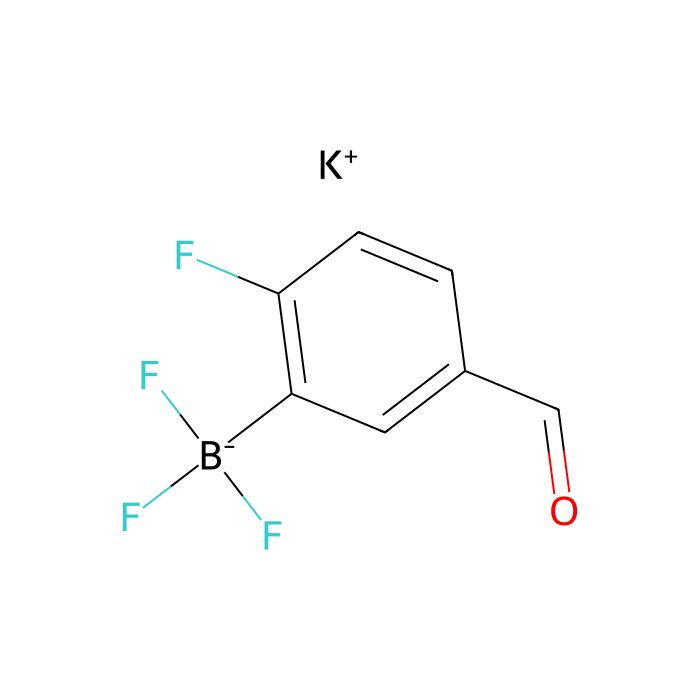 Potassium 2-fluoro-5-formylphenyltrifluoroborate - ≥95% CAS No(1012868-70-0) by Aladdin Scientific