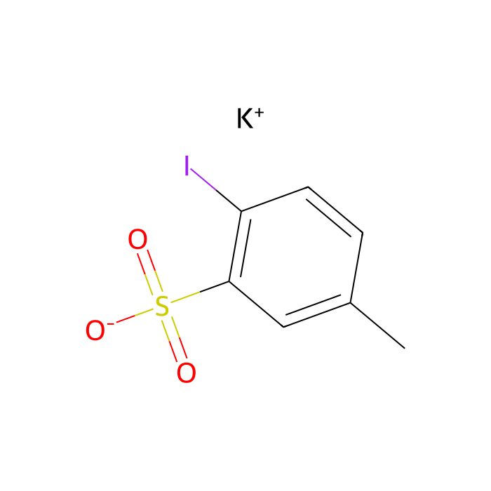 Potassium 2-iodo-5-methylbenzenesulfonate - ≥97% CAS No(1093215-92-9) by Aladdin Scientific