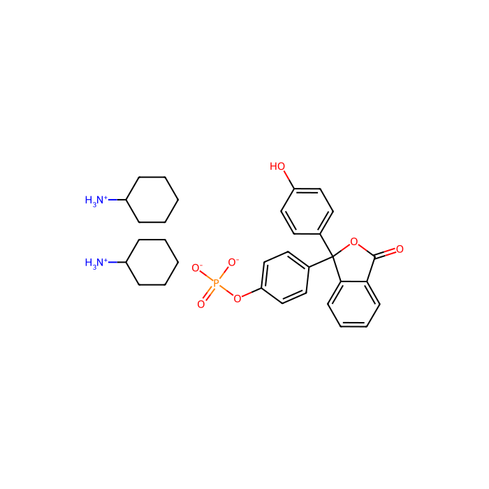 Phenolphthalein monophosphate bis(cyclohexylammonium) salt - ≥85% CAS No(14815-59-9) by Aladdin Scientific