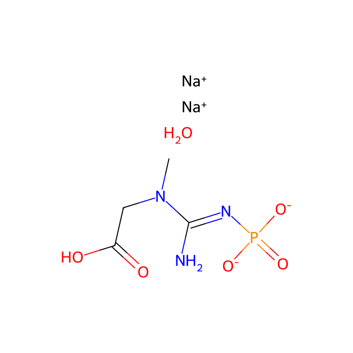 Phosphocreatine disodium salt hydrate - ≥97% CAS No(922-32-7(anhydrate)) by Aladdin Scientific