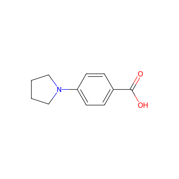 4-(1-Pyrrolidinyl)benzoic acid - ≥97% CAS No(22090-27-3) by Aladdin Scientific