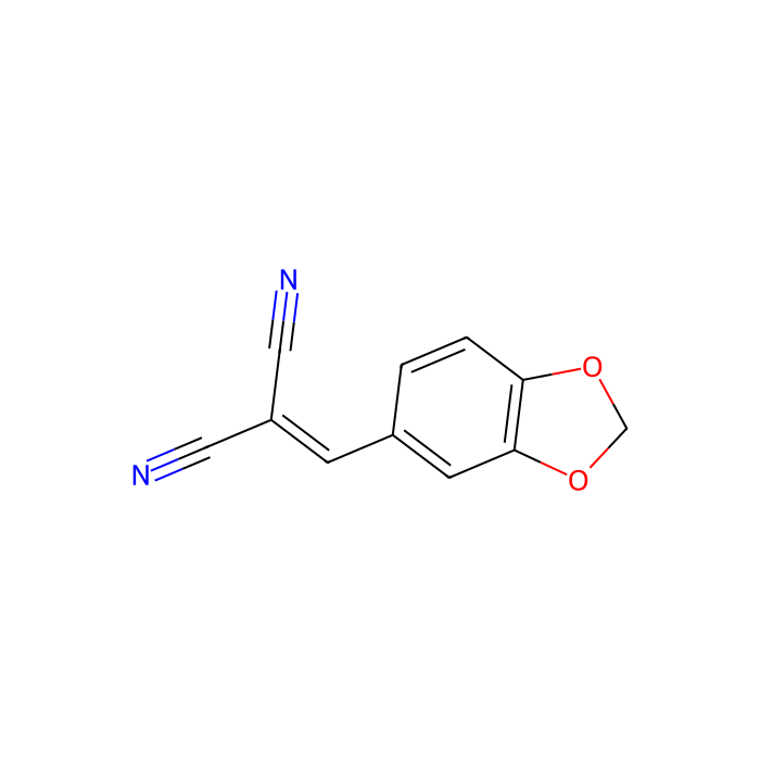 2-(1,3-Benzodioxol-5-Ylmethylene)-Propanedinitrile - ≥95% CAS No(2972-82-9) by Aladdin Scientific