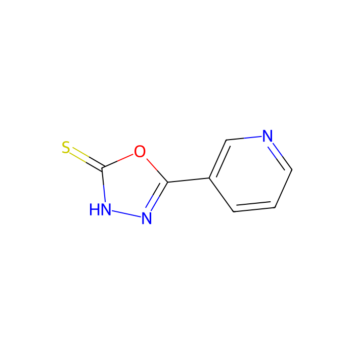 5-(3-Pyridyl)-1,3,4-oxadiazole-2-thiol - ≥97% CAS No(3690-46-8) by Aladdin Scientific