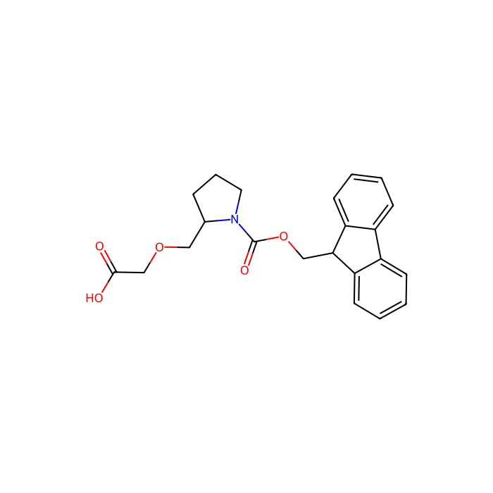 1-pyrrolidinecarboxylic acid, 2-[(carboxymethoxy)methyl]-, 1-(9h-fluoren-9-ylmethyl) ester, (2r)- - ≥97% CAS No(1335206-44-4) by Aladdin Scientific