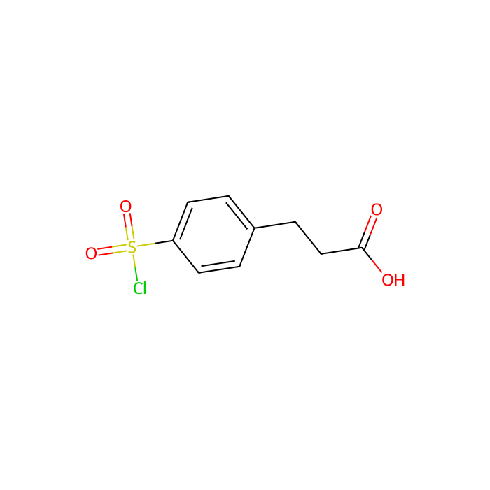 3-(4-(Chlorosulfonyl)phenyl)propanoic acid - ≥90% CAS No(63545-54-0) by Aladdin Scientific