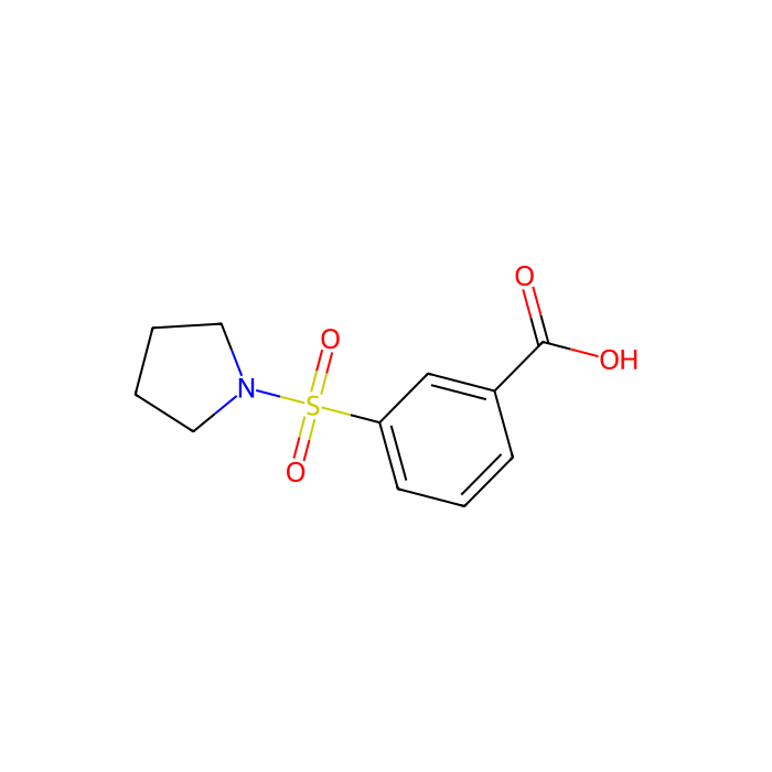 3-(Pyrrolidine-1-sulfonyl)-benzoic acid - ≥98% CAS No(7326-79-6) by Aladdin Scientific