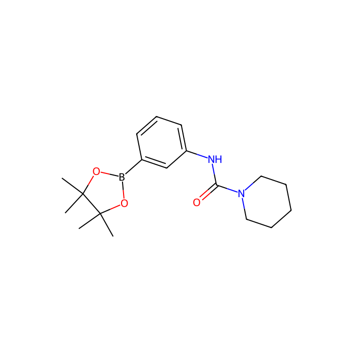 3-(Piperidinocarbonylamino)phenylboronic acid, pinacol ester - ≥95% CAS No(874299-01-1) by Aladdin Scientific