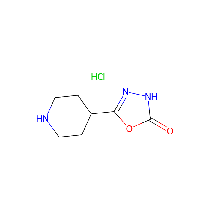 5-(Piperidin-4-yl)-1,3,4-oxadiazol-2(3H)-one hydrochloride - ≥97% CAS No(1046079-35-9) by Aladdin Scientific