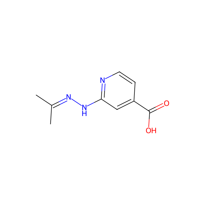 2-(2-(Propan-2-ylidene)hydrazinyl)isonicotinic acid - ≥95% CAS No(1620569-20-1) by Aladdin Scientific