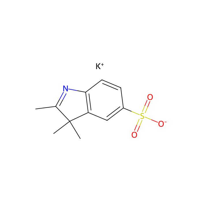 Potassium 2,3,3-trimethyl-3H-indole-5-sulfonate - ≥97% CAS No(184351-56-2) by Aladdin Scientific