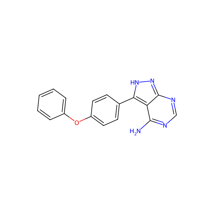 3-(4-Phenoxyphenyl)-1H-pyrazolo[3,4-d]pyrimidin-4-amine - ≥98% CAS No(330786-24-8) by Aladdin Scientific